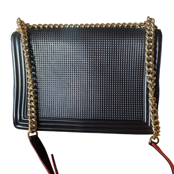 Auth Chanel Navy Blue Limited Edition Boy Flap Large New Cube Shoulder Bag - Picture 8 of 16